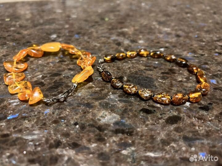 Браслет из янтаря