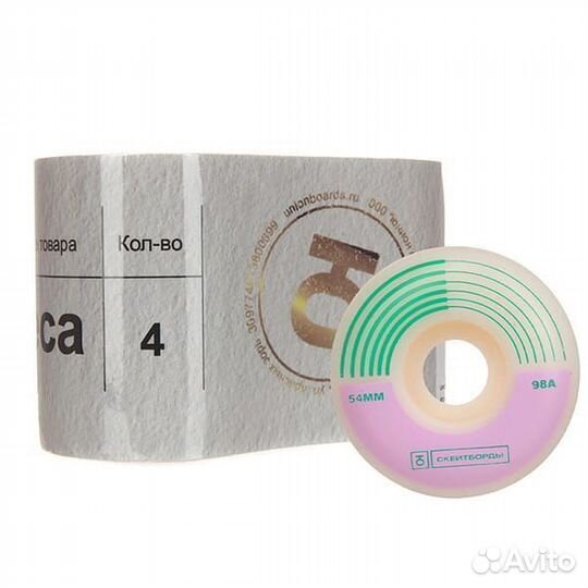 Колеса для скейта Юнион Olympic, 54mm/98a, F4