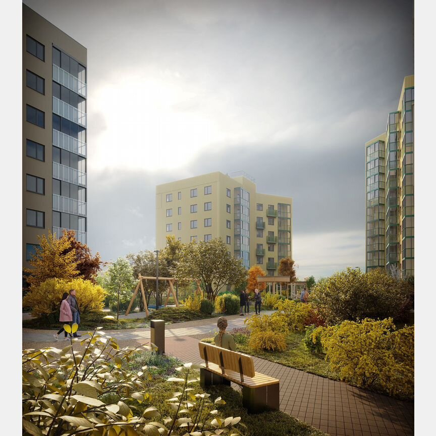 2-к. квартира, 56,3 м², 3/7 эт.