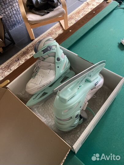 Коньки детские раздвижные размер с 36 по 41