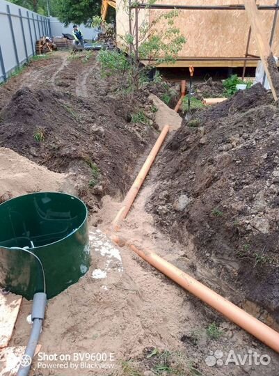 Установка септика под ключ