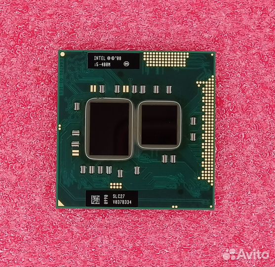 Процессор ноутбука Intel Core i5-480M (Socket G1)