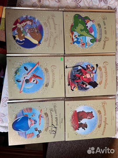 Детские книги дисней, маша и медведь и др