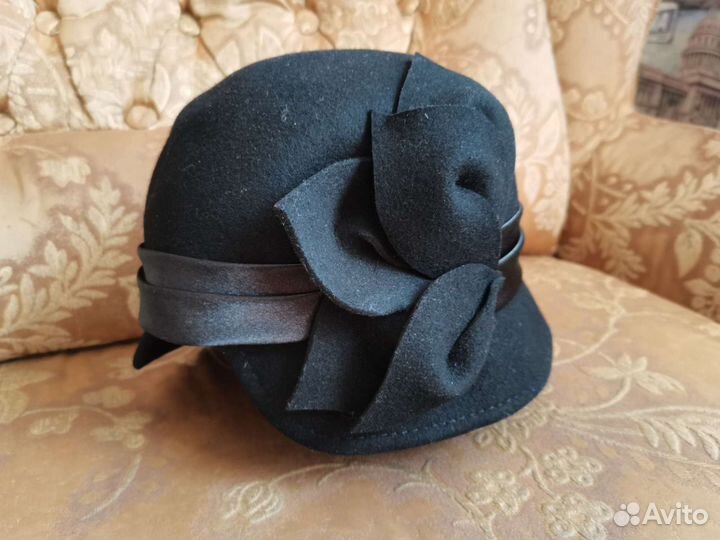 Шляпа фетровая женская