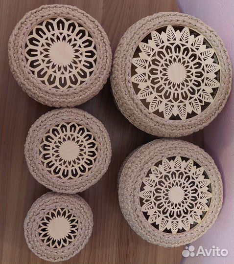 Набор из 5 корзиночек. Остались только 3