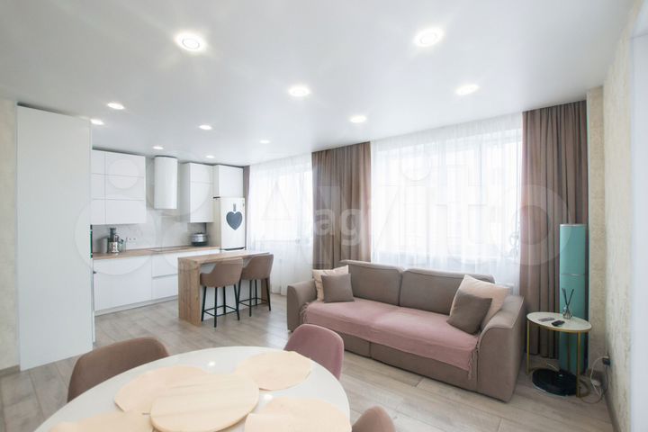 2-к. квартира, 59,3 м², 11/18 эт.