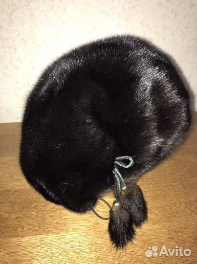 Женский норковый берет