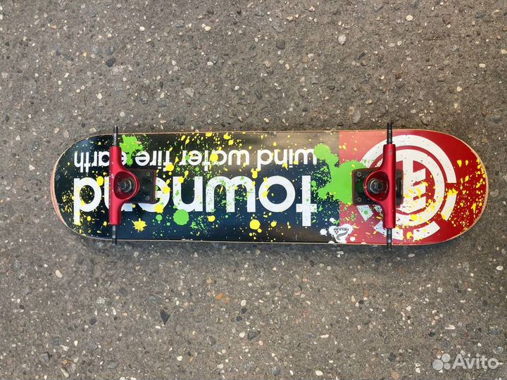 Скейтборд Element Helium с подвесками Tensor