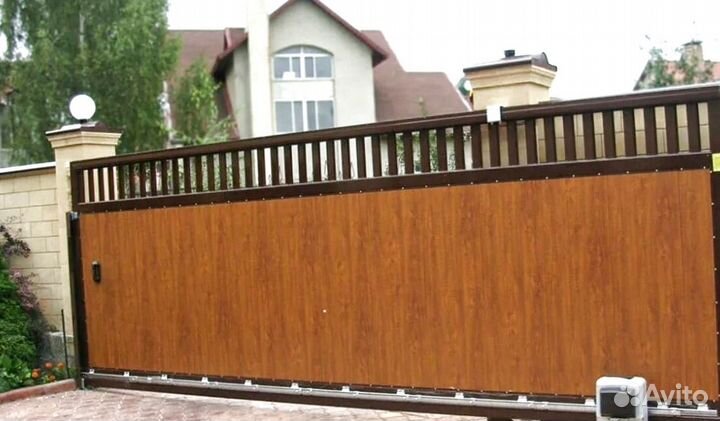 Ворота откатные заказать профессионально