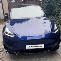 Tesla Model Y AT, 2021, 39 340 км, с пробегом, цена 4 990 000 руб.