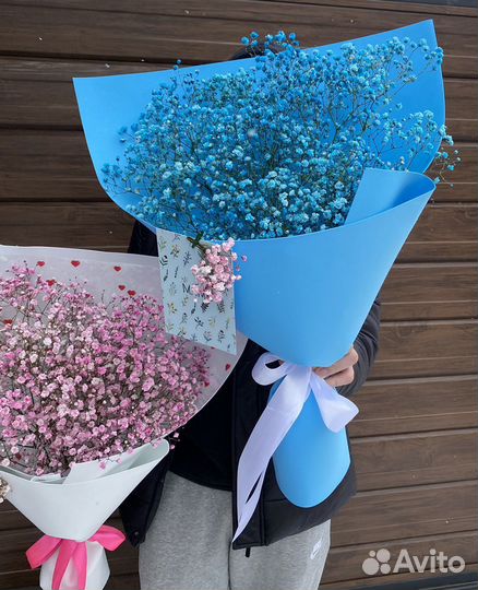 Букет цветов гипсофил