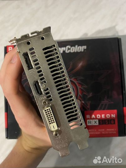Видеокарта RX550