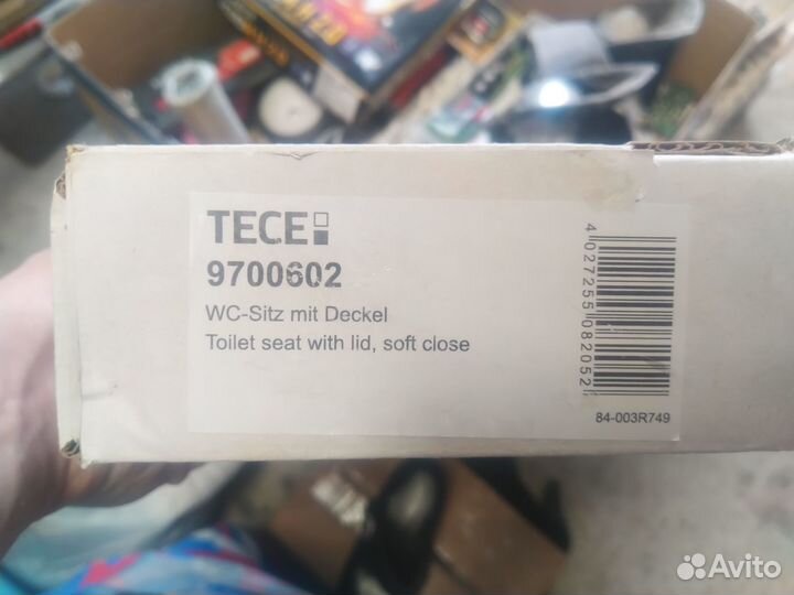 Сиденье с микролифтом для унитаза tece V04 9700602