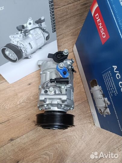 Компрессор кондиционера porsche macan