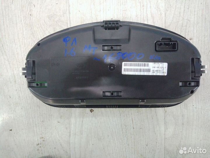 Панель Щиток приборов renault fluence