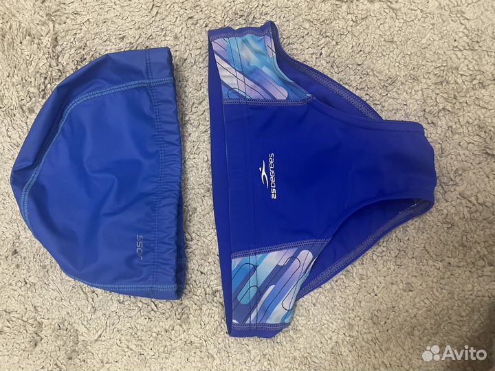 Плавки детские (+ шапочка)