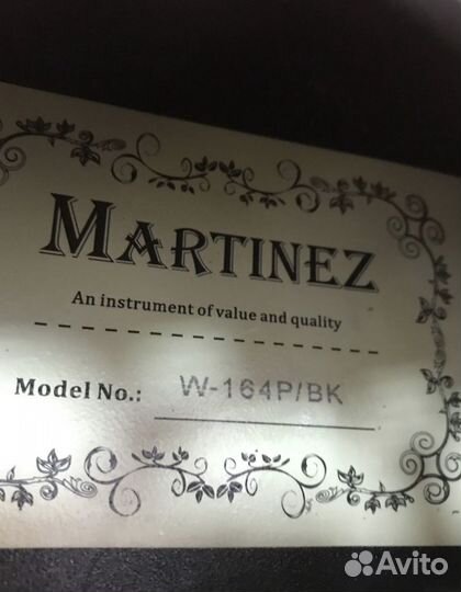 Гитара Martinez