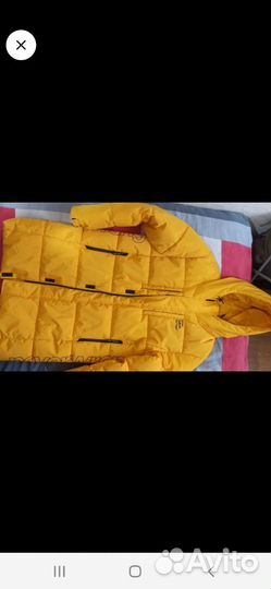 Куртка удлиненная унисекс