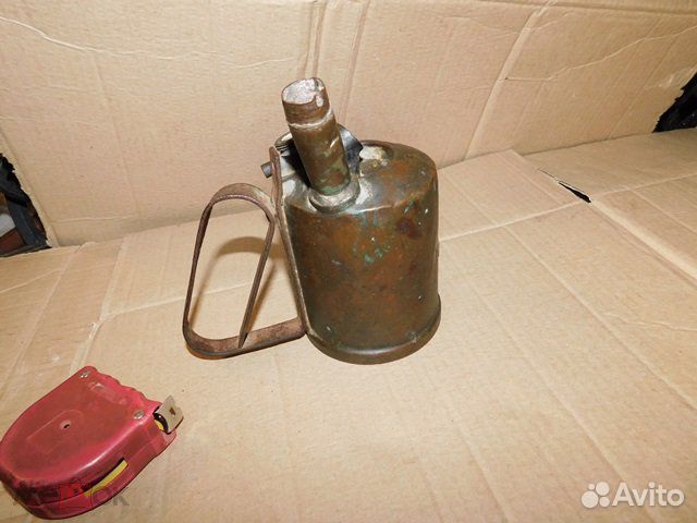 Старинная паяльная лампа тд М.Боде и Ко спб