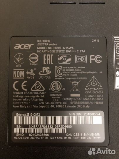 Ноутбук Acer