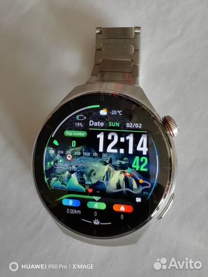 Смарт часы huawei watch 4 pro titanium