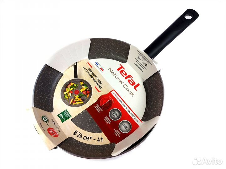 Сковорода Tefal Easy, Natural, Ingenio, Rock и др