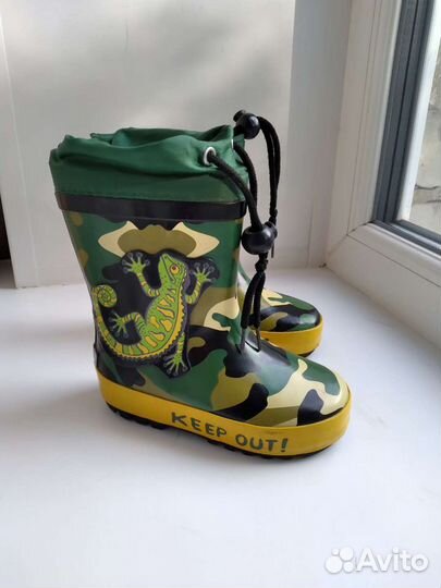 Сапожки резиновые