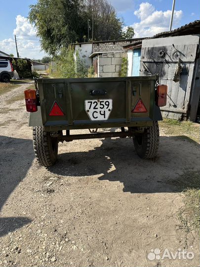 Прицеп бортовой УАЗ 8109, 1989