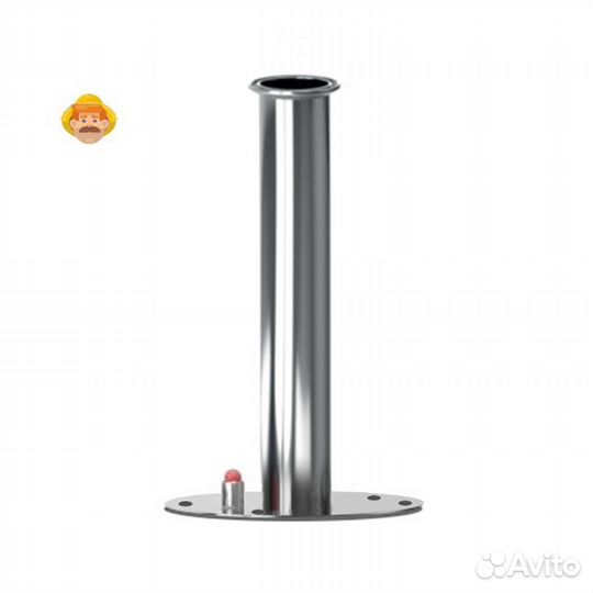 Переходник с фланца на 1,5 дюйма с царгой