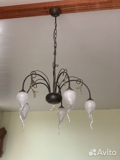 Люстра и 2 шт бра комплект