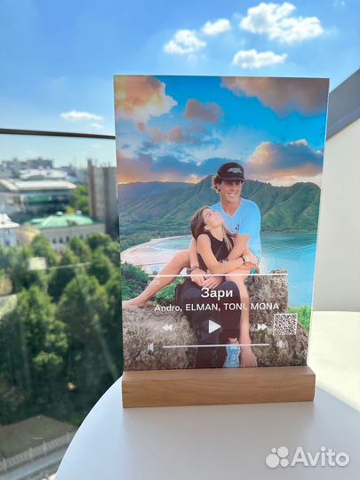 Фоторамка с песней / подарок