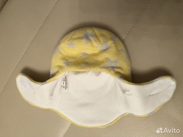 Новая демисезонная шапка шлем р. 40