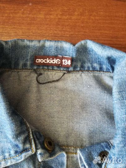 Джинсовая куртка для мальчика 134