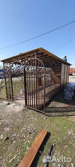 Навесы,забор, огорождение перила,мангалы