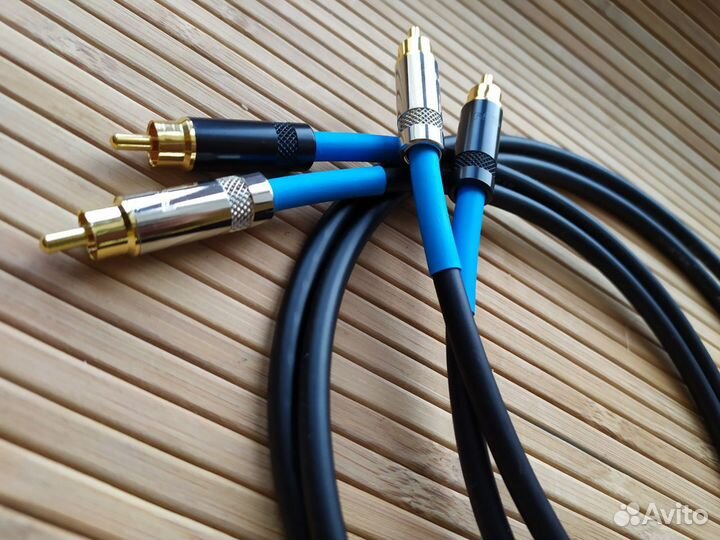 2 RCA межблочный кабель HVC