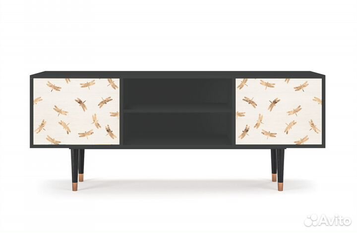 Тв-тумба T2 - Антрацит - Nude Dragonflies