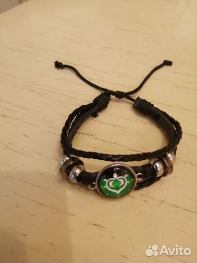 Браслет кожзам