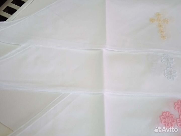 Косынка крестильная для девочки