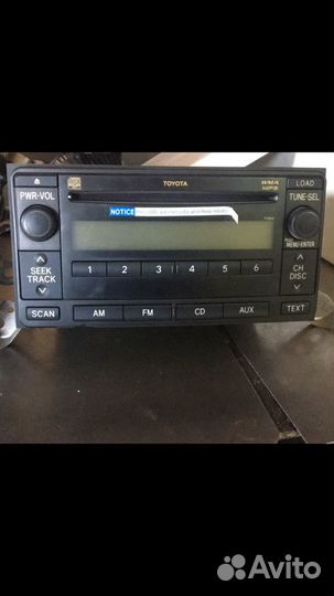 Магнитола Тойота prado 150