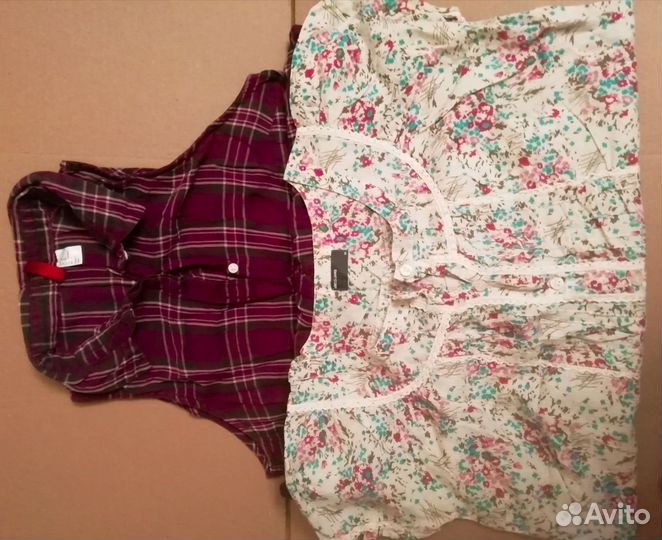 Блузки х/б от 45р р-ры 42-44