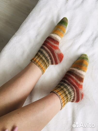 Носки вязаные ручной работы