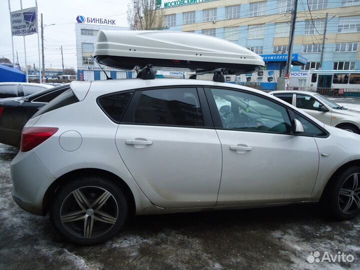 Багажник бокс на крышу Opel Astra J (2010-2018)