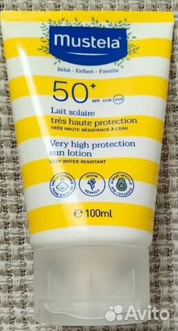 Крем солнцезащитный Mustela spf 50 купить в Пушкине | Личные вещи | Авито