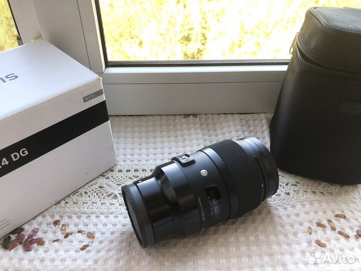 Объектив Sigma AF 35mm f/1.4 DG HSM Art Sony E