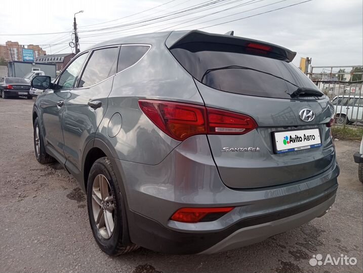 Hyundai Santa Fe 2.4 AT, 2018, 56 000 км