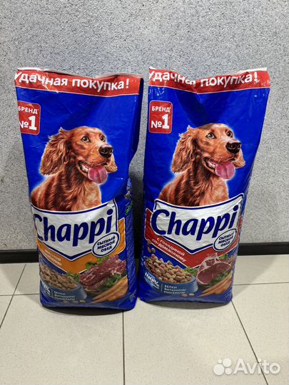 Корм для собак chappi 15 кг