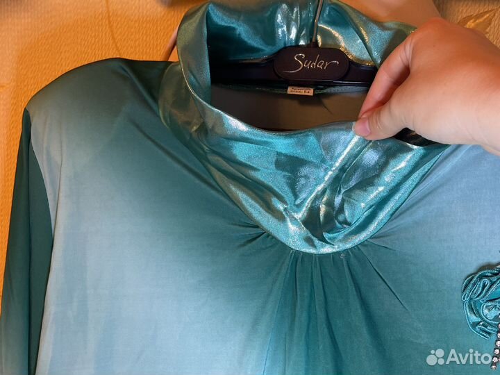 Кофта женская52-54р с длинным рукавом, красивая