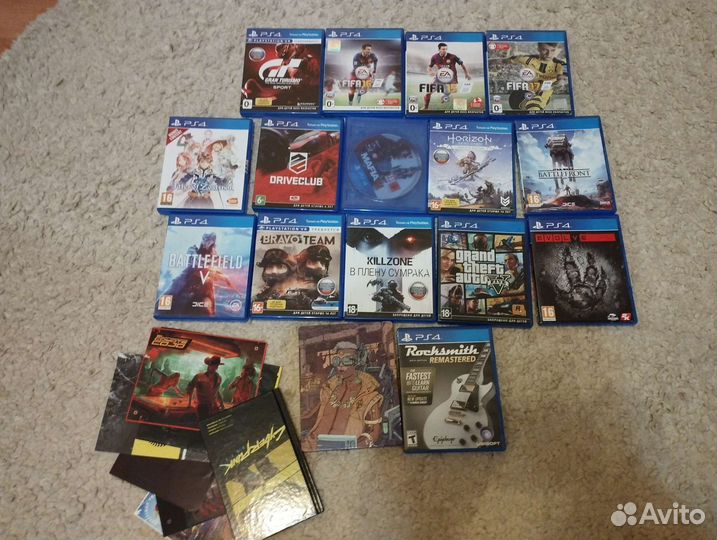 Диски игры для ps4