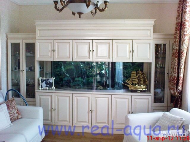 Аквариумы морские и пресноводные для дома и офиса