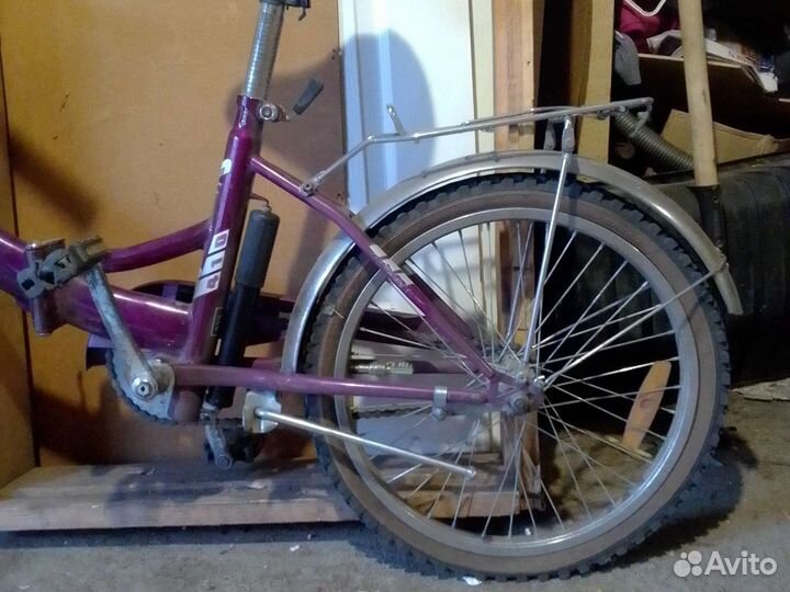 Велосипед подростковый. Складной. колеса 20 дюймов